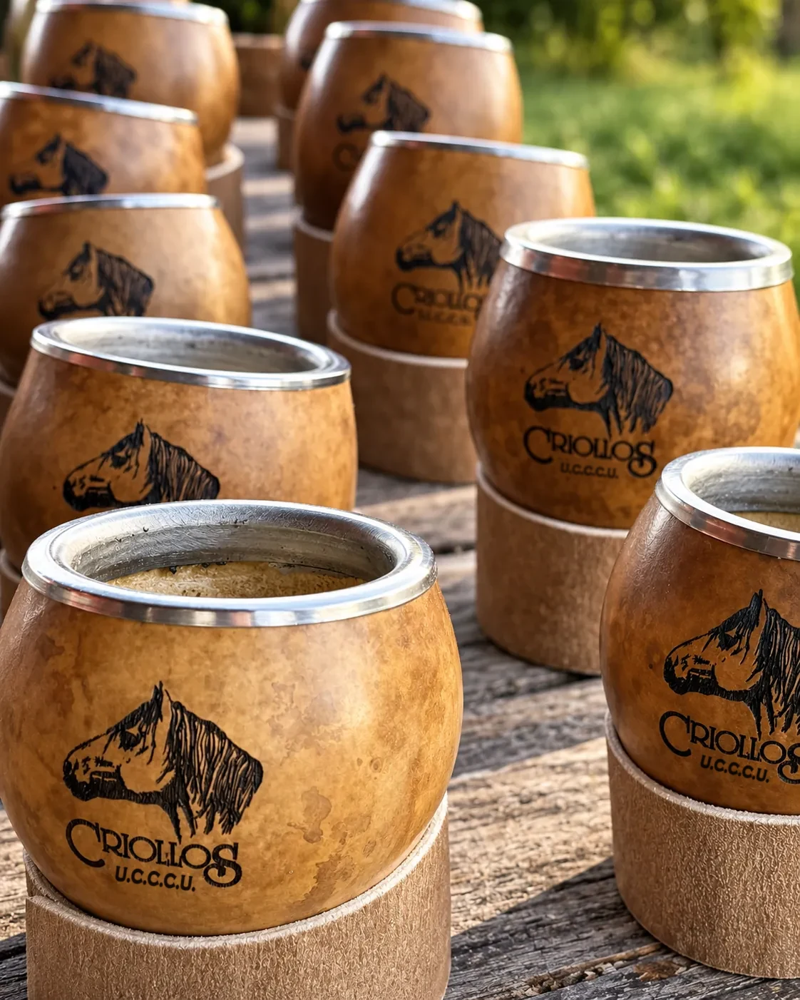 Mates grabados para Criollos U.C.C.C.U.