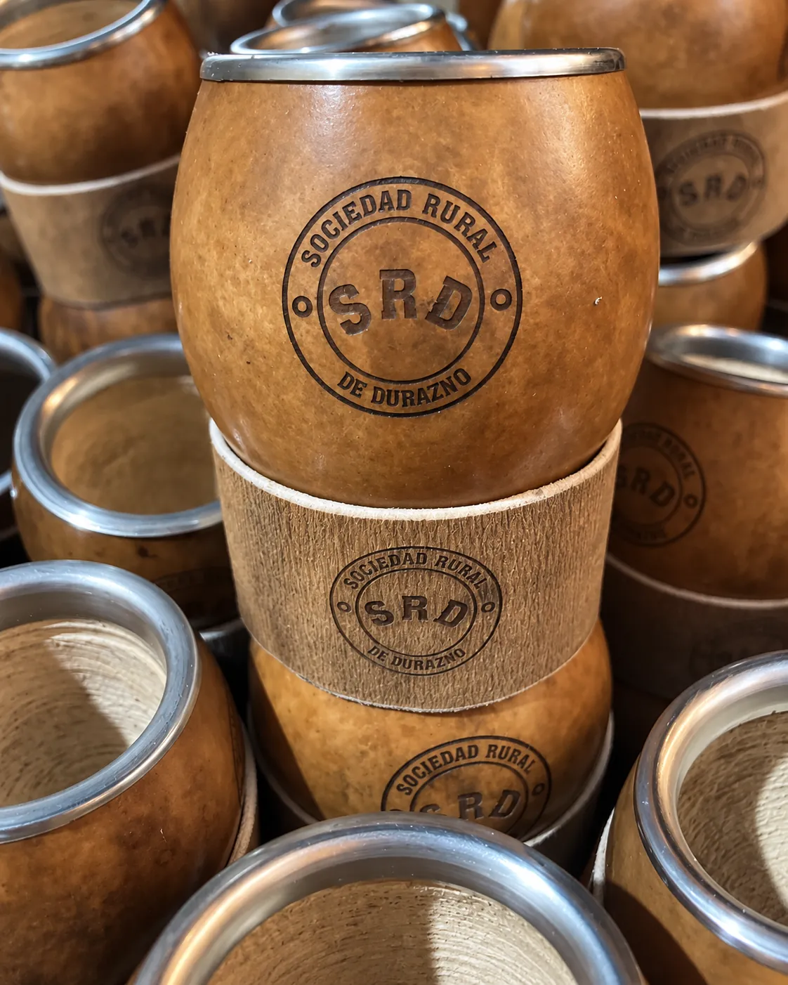 Mate grabado para la Sociedad Rural de Durazno